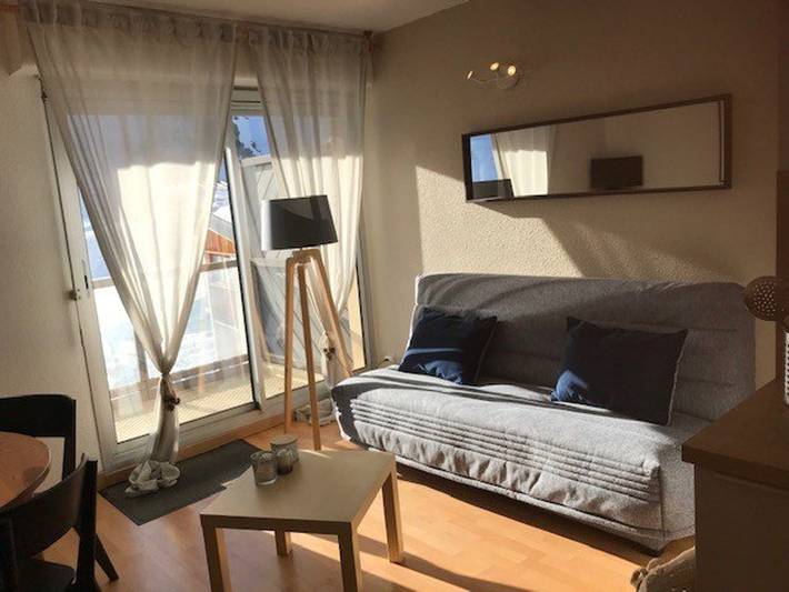 Location de vacances pour 4 personnes, avec balcon dans La Mongie