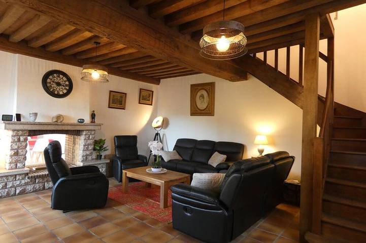 Maison de vacances pour 8 personnes, avec balcon et jardin