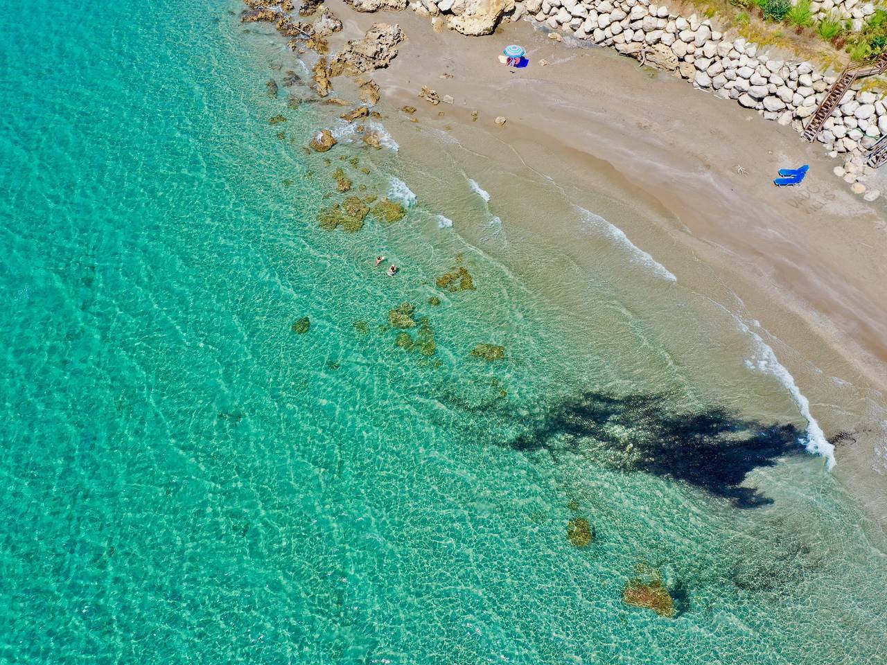 Beachfront Villa Rania with private pool in Korfu