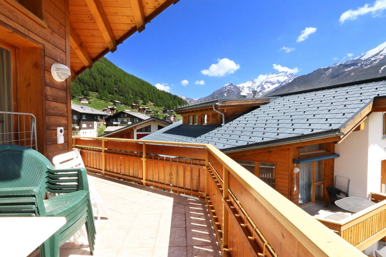 Ganze Ferienwohnung, 4-Bettwohnung in Saas-Fee, Walliser Alpen