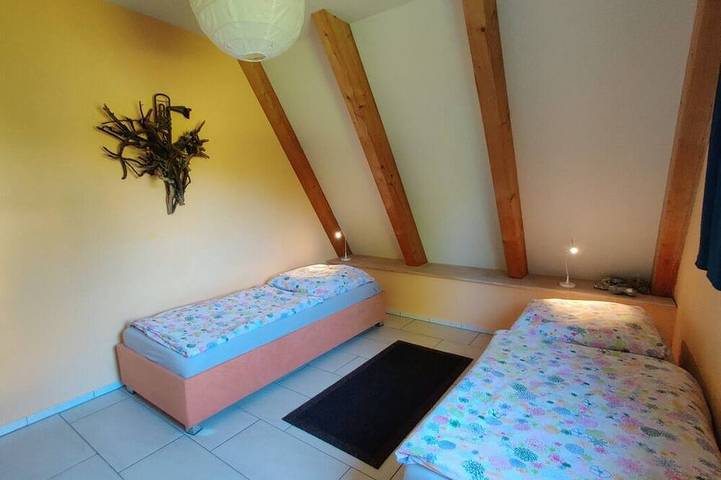 Finnhaus a 200 metros de la costa del mar Báltico, vista al mar a Hiddensee, wifi gratis in Dranske, Rügen
