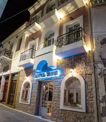 Hôtel pour 2 personnes, avec balcon et vue, animaux acceptés à Koróni