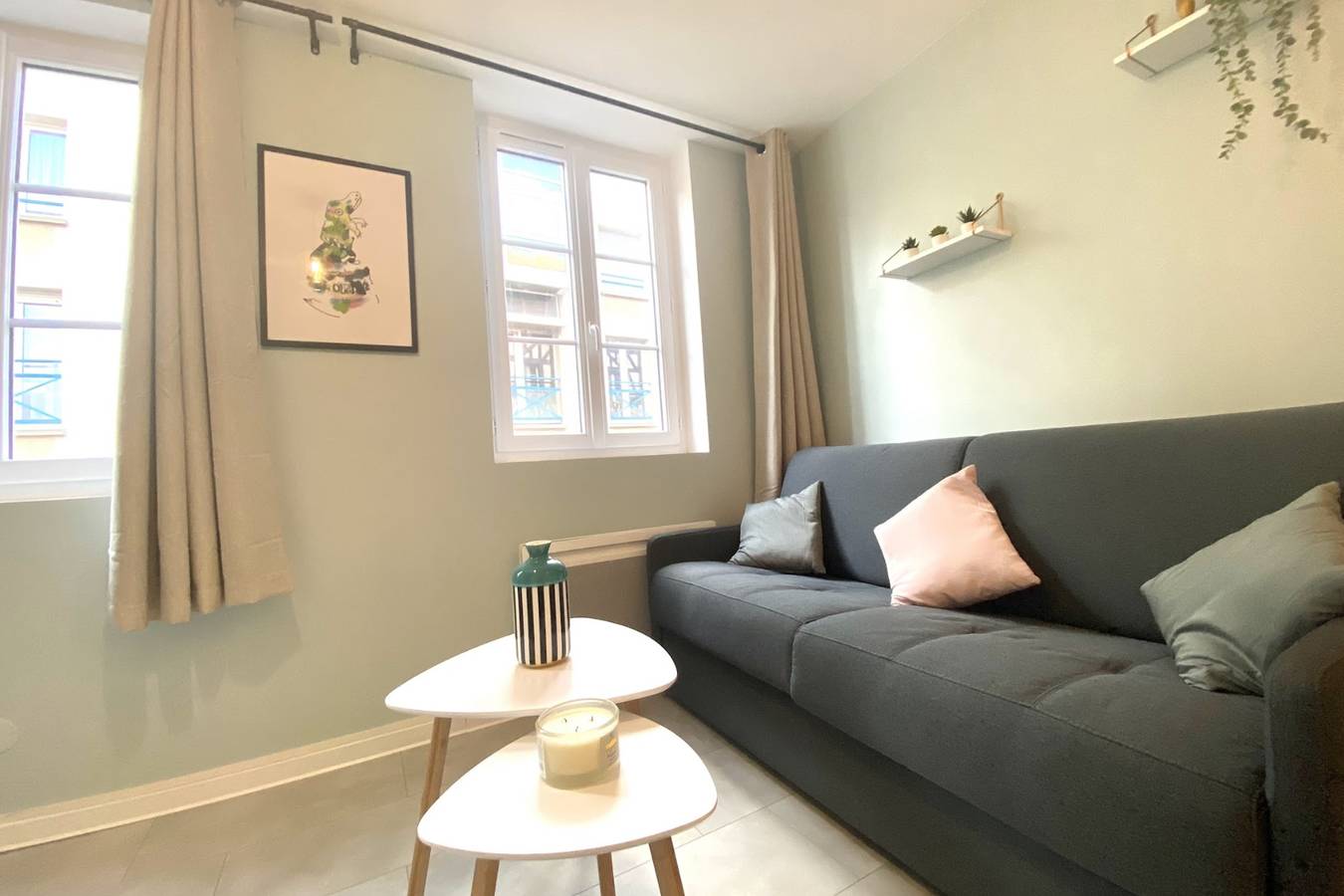 Entire studio, Le 202 : studio rénové au coeur de Rouen in Rouen, Rouen region