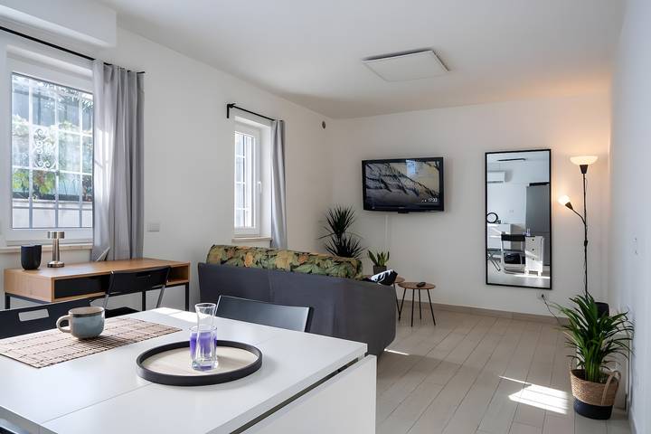 Apartamento para 4 personas, Se admiten mascotas en Roma