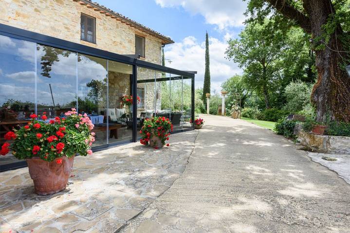 Location de vacances pour 16 personnes, avec piscine et jardin à Castellina in Chianti - 3