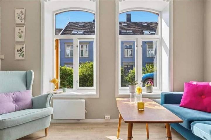 Ganze Wohnung, Eden Oasis in Bakklandet – a charming apartment with free parking in Trondheim