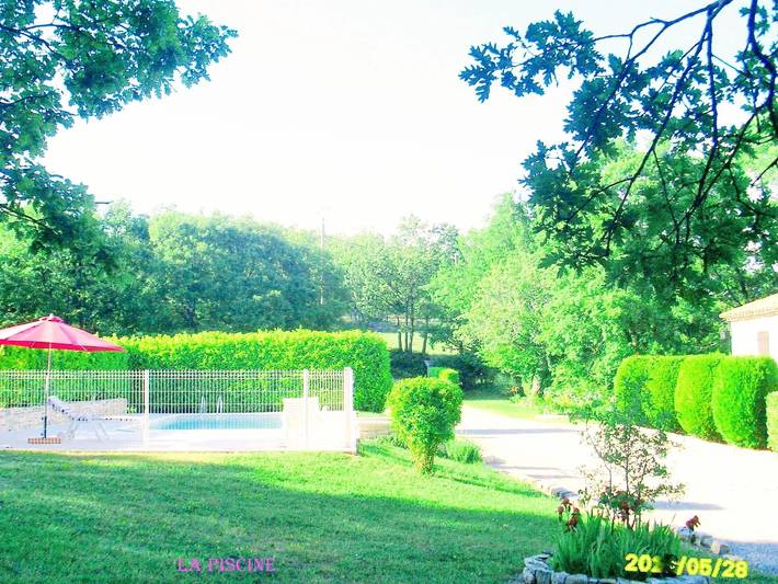 Ferienhaus für 8 Personen, mit Garten und Pool