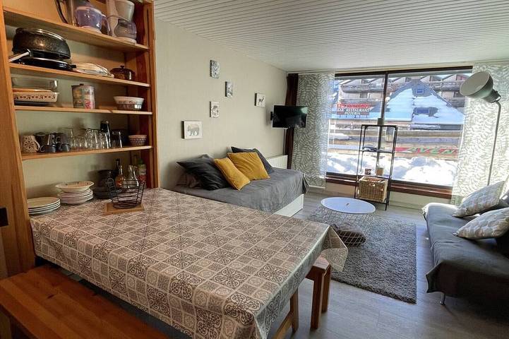 Location de vacances pour 4 personnes, avec balcon et jardin dans Le Lioran