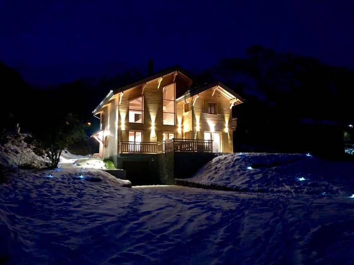 Chalet pour 9 personnes, avec vue et jardin à Valdeblore