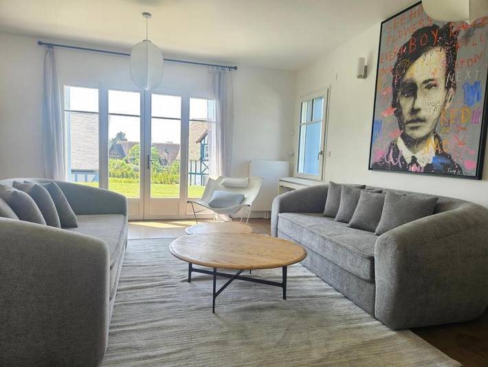 Villa pour 8 personnes, avec terrasse ainsi que jardin et vue à Deauville - 2