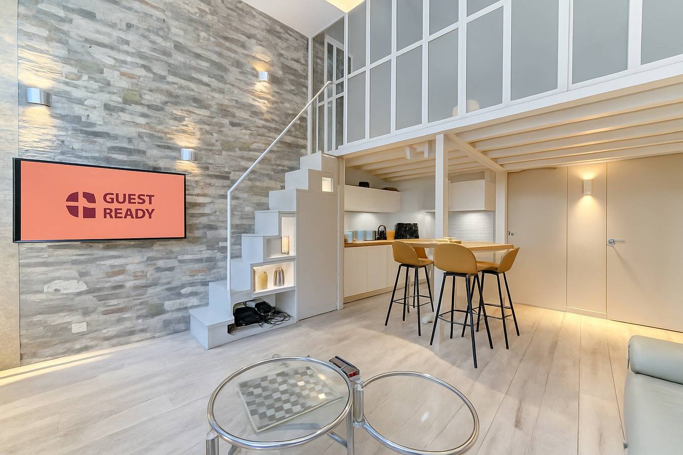 Studio entier, Guestready - Studio en mezzanine dans le 6e in Lyon, Rhône