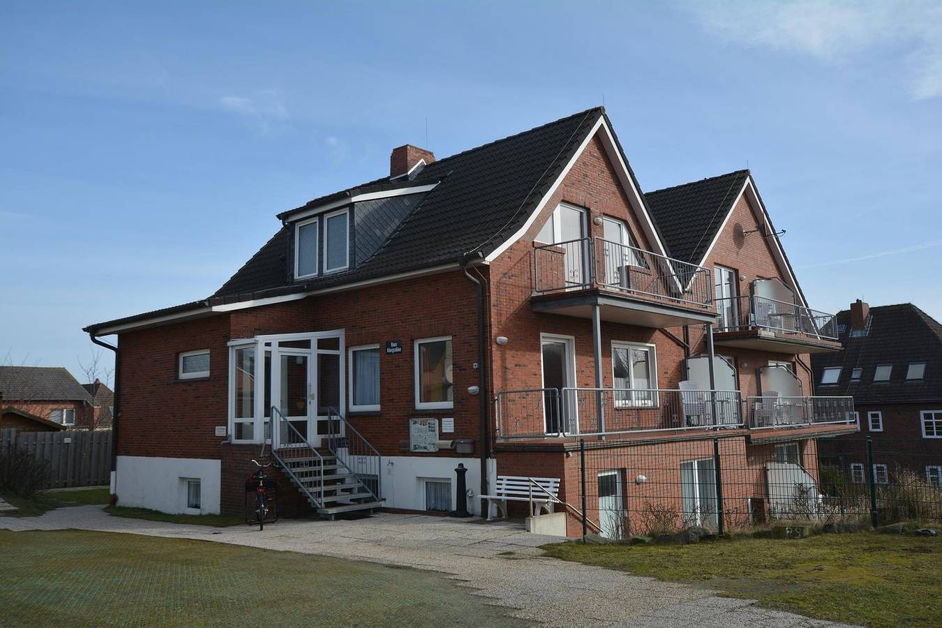 Ganze Wohnung, Erdgeschoss-Ferienwohnung mit Südterrasse für 4 Personen, Nahe Hauptbadestrand in Borkum