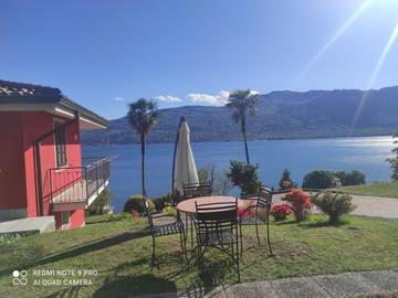 Gîte pour 4 personnes, avec vue sur le lac ainsi que jardin et vue dans Verbania