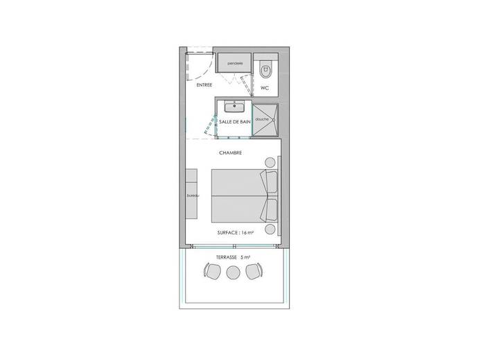 Hôtel pour 2 personnes, avec piscine ainsi que terrasse et sauna dans Plage De Port De Deuborh Sauzon - 2