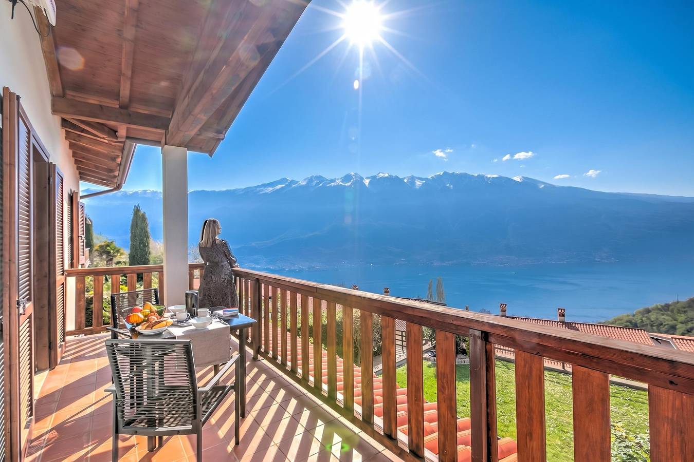 Ganze Wohnung, Balcone sul Lago - Apartment with Amazing View Terrace in Pregasio, Tremosine