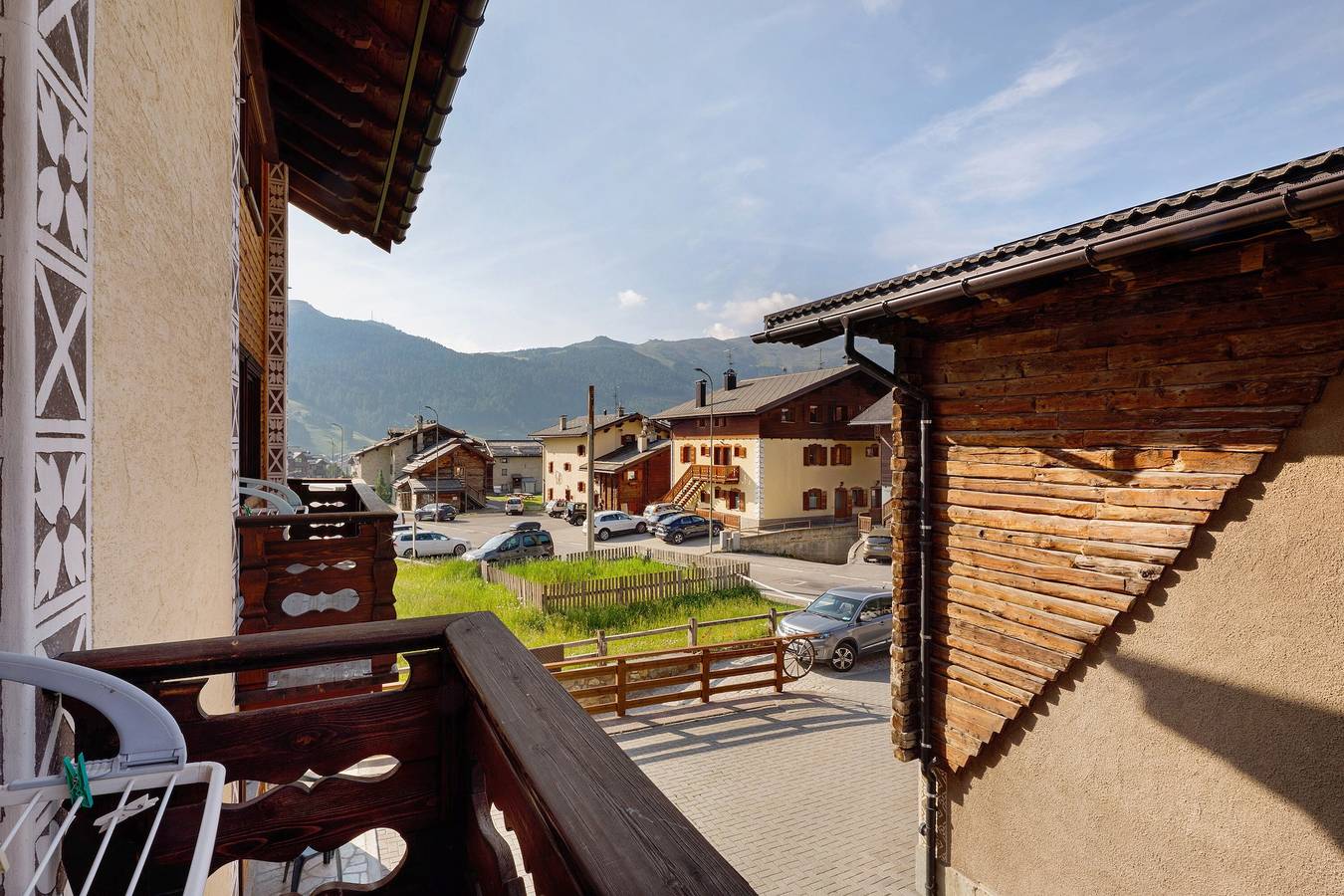 Appartamento 2 con vista montagna, giardino in comune e Wi-Fi in Livigno (Borgo), Livigno