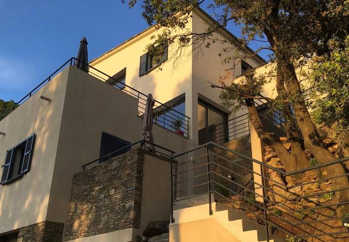 Villa pour 2 personnes, avec vue et terrasse