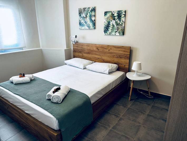 Gîte pour 5 personnes, avec Vue sur l’océan et Balcon/Terrasse à La Canée - 4