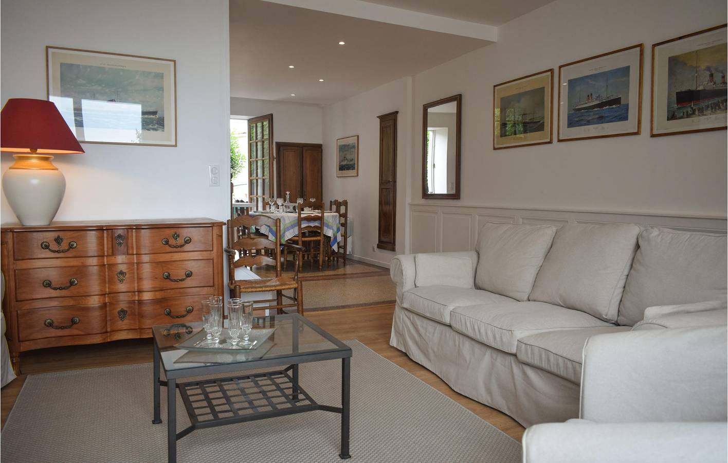 Appartement mit Meerblick und kinderfreundlichem Garten in Saint-Georges-de-Didonne, Rochefort und Umgebung