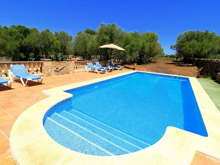 Finca für 7 Personen, mit Garten und Terrasse sowie Pool, mit Haustier in Campos - 2