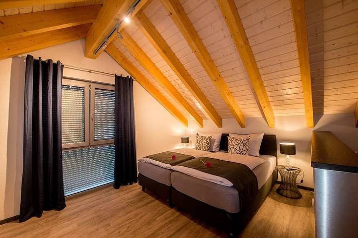 Ganze Wohnung, 5* Dachloft mit Dachterrasse zum Genießen /1-4 P/ Gartennutzung/Parken/Stadtnähe in Bensheim, Bergstraße