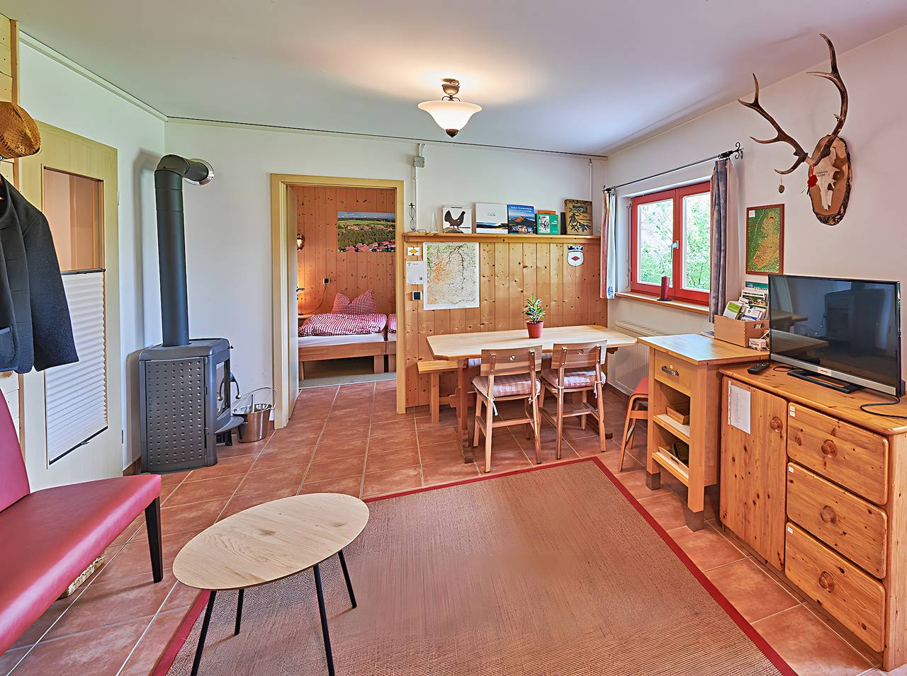 Appartement entier, Appartement « Ferienwohnung, 47 m² » avec terrasse partagée, jardin commun et Wi-Fi in Oberreichenbach, Forêt Noire du Nord