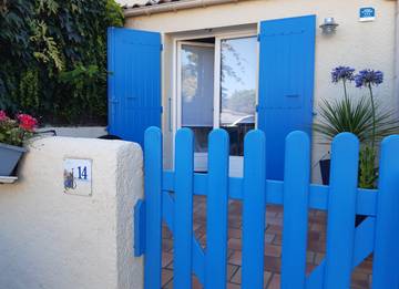 Gîte pour 2 personnes, avec terrasse, animaux acceptés en Charente-Maritime