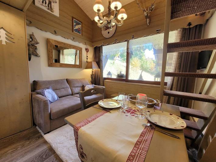 Studio voor 3 personen in Les Gets