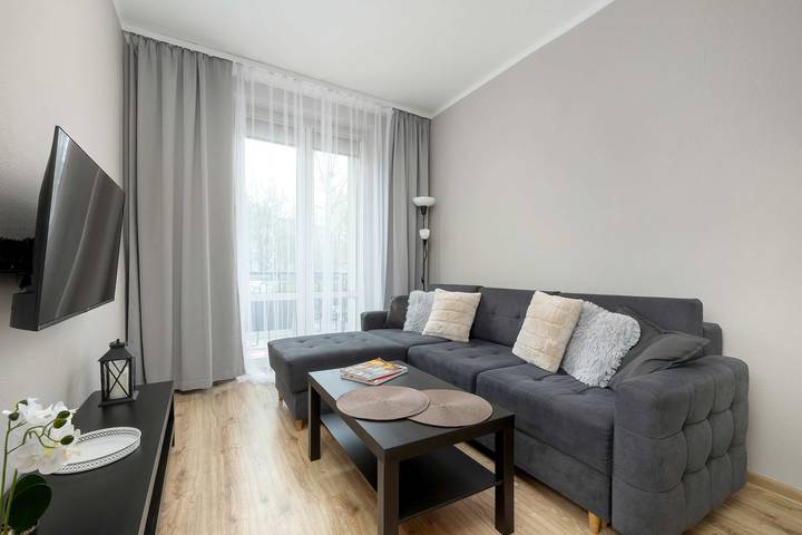 Apartament wakacyjny dla 4 osób, z ogród w Katowice