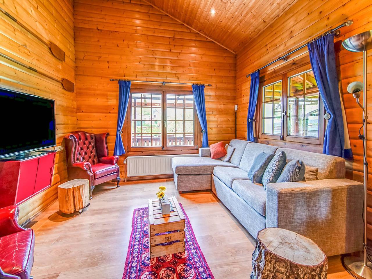 Chalet nabij Ardense bossen in Sougné-Remouchamps, Aywaille