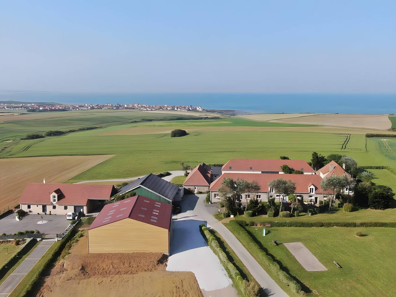 Gîte rural le vent du nord - Ferme des 4 Vents in Audinghen, Boulogne-sur-Mer region
