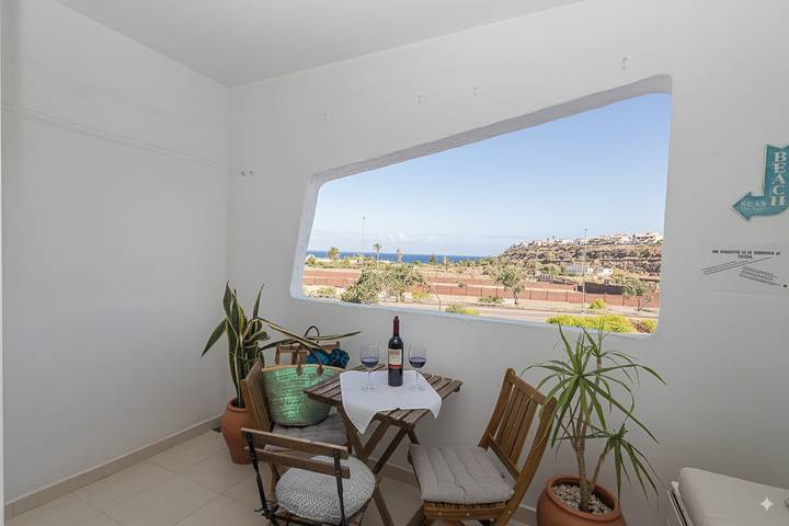Apartamento para 4 personas, con vistas al mar en Agaete