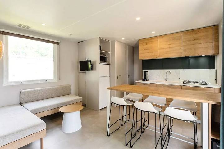 Static caravan for 6 people in the Luxembourg (Belgium)