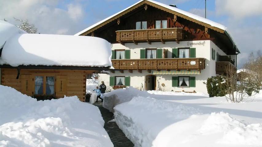 Ferienwohnung für 2 Personen, mit Terrasse in Krün - 4