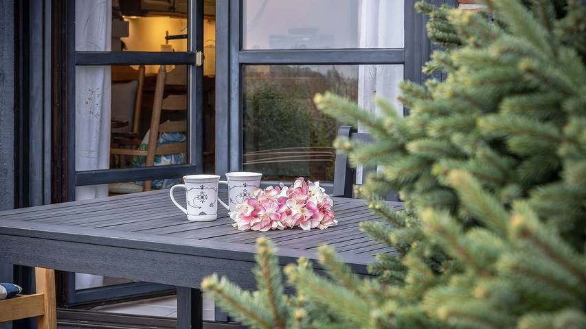 Ferienhaus für 3 Personen, mit Ausblick und Garten, mit Haustier in Altharlingersiel
