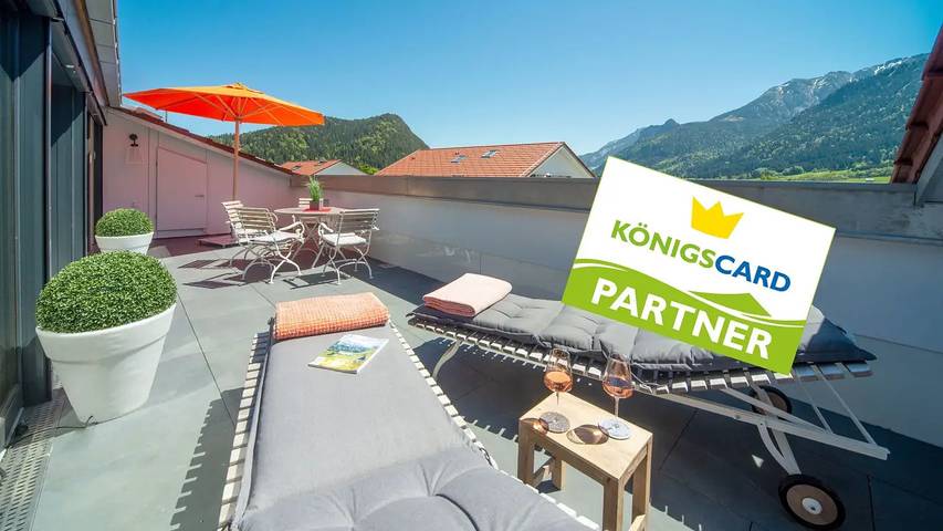 Hütte für 6 Personen, mit Balkon im Ostallgäu