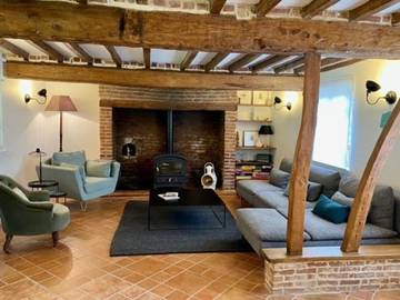 Gîte pour 8 personnes, avec vue et jardin à Gueschart