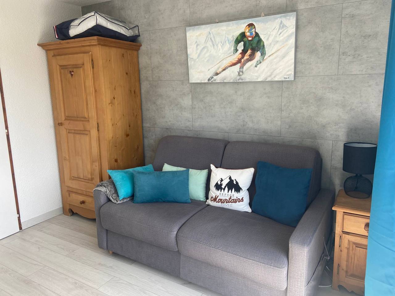 Ganzes Studio, Studio im Zentrum von Praz de Lys, nahe Pisten, 4 Pers in Le Praz de Lys, Taninges