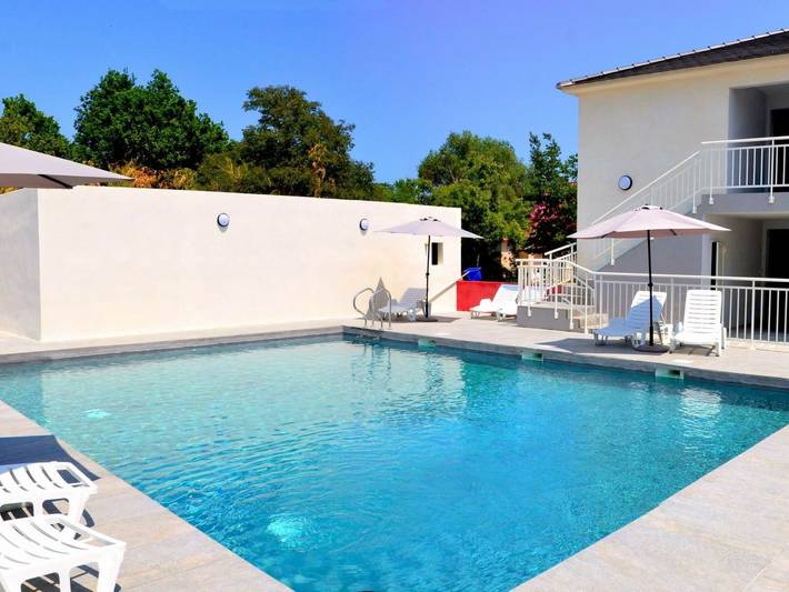 Gîte pour 4 personnes, avec piscine et terrasse, animaux acceptés à Santa-Lucia-di-Moriani - 2