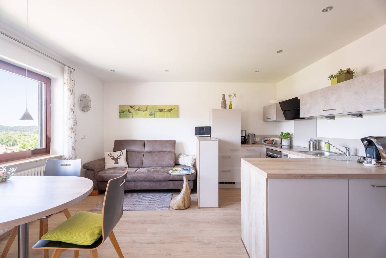 Ganze Wohnung, Ferienwohnung 'Hofquartier' mit Gemeinschaftsgarten, Balkon und Wi-Fi in Kappelrodeck, Mittlerer Schwarzwald