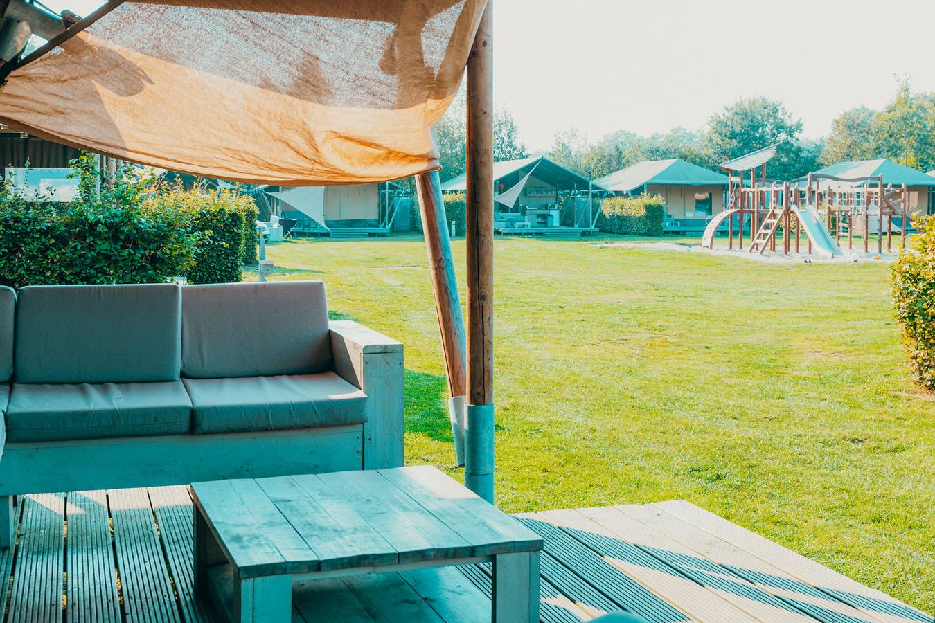 Recreatiepark De Boshoek — Safari Villa | 12 Personen in Veluwe