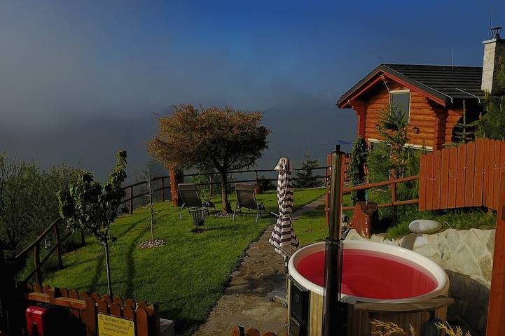 Chalet für 2 Personen, mit Whirlpool