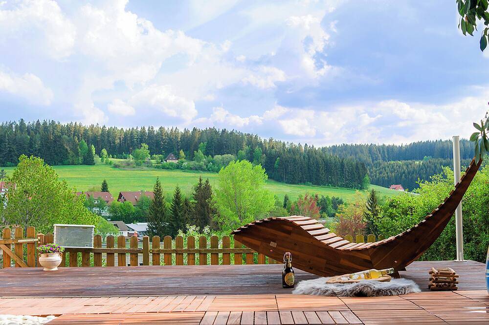 Entire house in Blackforest with mountain view,private Gym,Sauna,Garden,Terraces in Unterkirnach, Mittlerer Schwarzwald