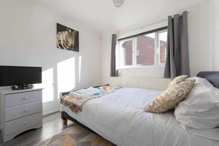 Appartement de vacances pour 3 personnes, avec jardin ainsi que terrasse et vue