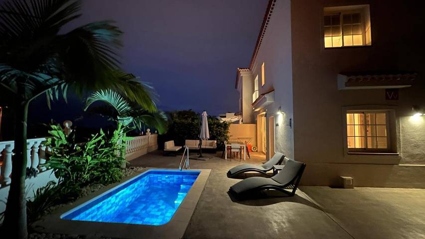 Casa rural para 6 personas, con Terraza y Jardín además de Piscina y Vistas en Puerto de la Cruz