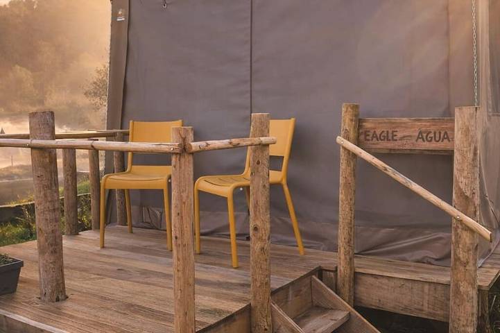 Camping pour 2 personnes, avec balcon et piscine dans Portugal du Nord