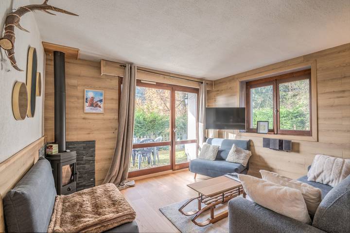 Chalet pour 4 personnes, avec terrasse à Megève