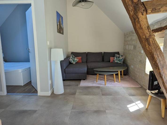Appartement de vacances pour 5 personnes, avec jardin