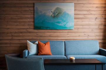 Gîte pour 6 personnes, avec terrasse et vue dans Longyearbyen