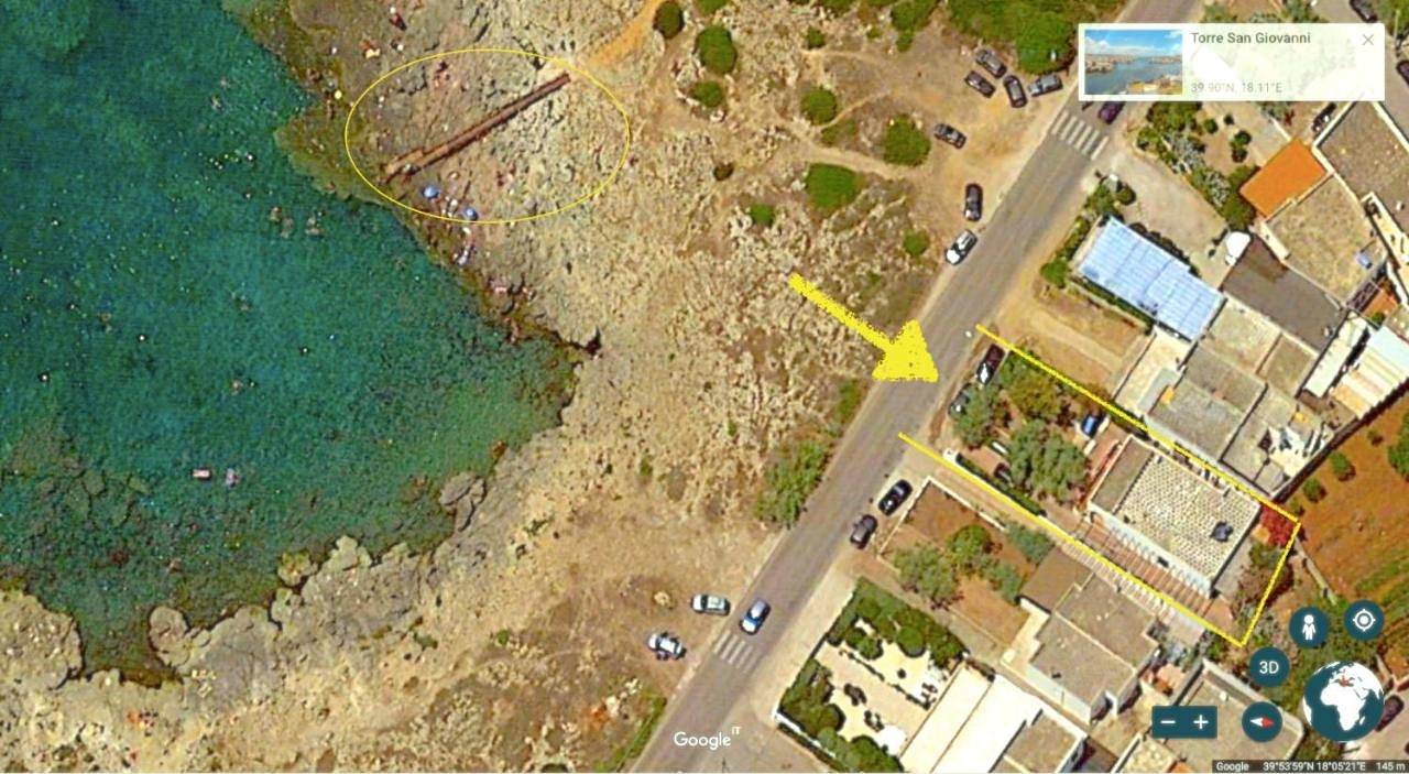 Villa with Sea View in Torre San Giovanni, Ugento